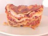 Lasagne de boeuf aux figues, noisettes et poivrons