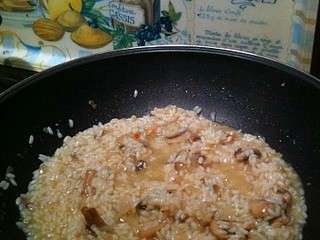 Du Risotto tout simple aux champignons