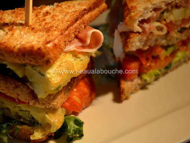 Recettes De Club Sandwich De L Eau La Bouche