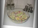 Salade de pommes de terre aux radis et concombre