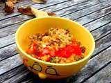 Soupe bien consistante, au quinoa et au kale