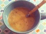 The Soupe de l'hiver: la soupe fenouil-chèvre