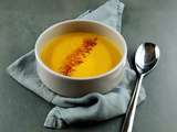 Soupe crémeuse de panais et carottes à la cannelle