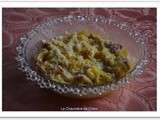 Courge spaghetti a la carbonara