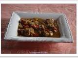 Joue de porc aux legumes