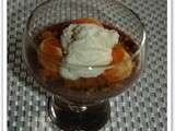 Mousse au chocolat et speculos