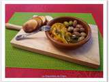 Poivrons a l'ail et olives