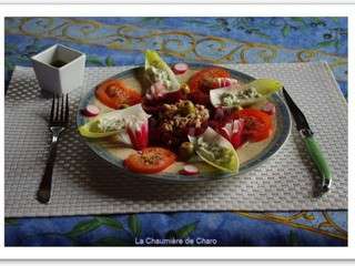 Salade multicolore