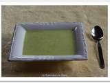 Soupe de courgette et pomme