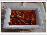 Soupe de legumes au chorizo
