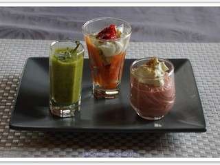 Trio de verrines