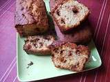 Cake aux daims et chocolat blanc