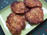 Galettes de courgettes de la cigogne