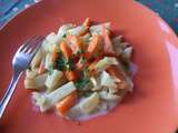 Poélée de topinambours et carottes