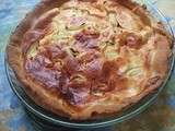 Tarte au fromage blanc salé