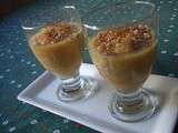 Verrines de pommes au caramel à l'orange