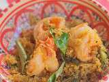 Chemmeen Ularthiyathu : masala de crevettes à la noix de coco et au Kokum
