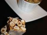 Moelleux au nougat noir