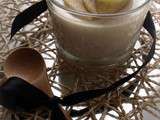 Panna cotta vanille aux éclats de Calicitrons
