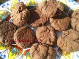 Biscuits au cacao et à l'huile d'olive sans oeufs