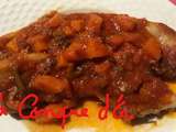 I pittinicchi (petites cotelettes de porc) à la sauce tomate