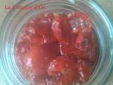 Tomates-cerises séchées et à l'huile d'olive