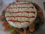 Salade de riz aux crevettes