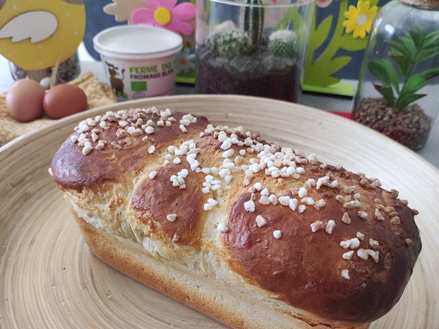 Recettes de Brioche au fromage blanc de La cuillère aux mille délice