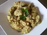 Poulet coco, curry & raisins secs