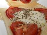 Brick chorizo & mozzarella