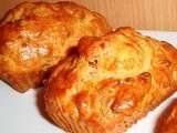 Cakes jambon, tomates séchées & parmesan