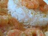 Crevette lait de coco & tomate