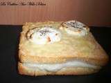 Croque monsieur au chèvre