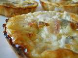 Mini quiches sans pâte jambon & champignon