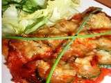 Tartelette tomate, courgette & gorgonzola