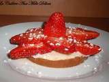 Tartelettes aux fraises, spéculoos & chocolat blanc