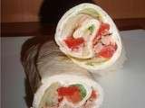 Wrap thon & crudités