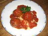 Boulettes de boeuf épicées à la sauce tomate