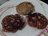 Steak vegetarien aux lentilles