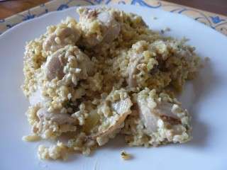 Boudin blanc à la moutarde