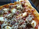 Pizza boeuf-feta-romarin