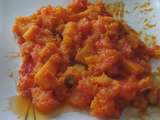 Potiron/courgette /tomates