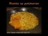 Risotto au potimarron et au persil