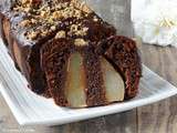 Cake poires chocolat facile et gourmand