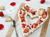Love cake aux fraises et mascarpone (recette facile)