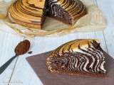 Zebra cake (sans lactose)