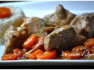Sauté de porc aux carottes des sables