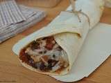 Burrito tex-mex pour le défi cuisine  street food from around the world 