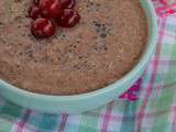 Crème végétale à la poudre de chufas (noix tigrées) façon pudding
