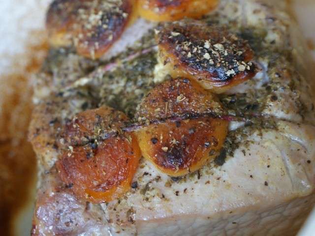 Recettes de Rôti de Porc et Abricot